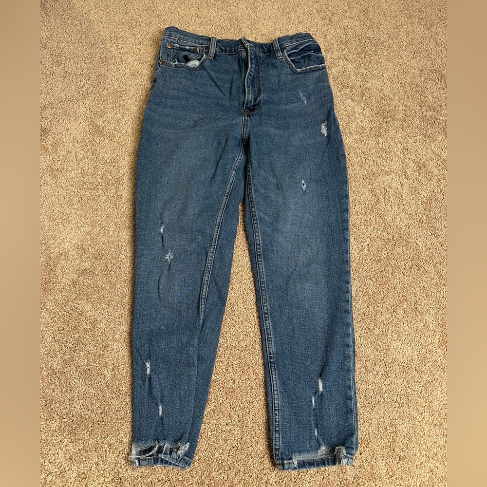 Abercrombie‎ & Fitch Curve Love The Skinny High Rise Jeans